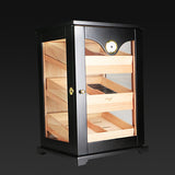 Multiple Wood Temperature Controlled Cigar Humidor Cabinets