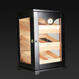 Multiple Wood Temperature Controlled Cigar Humidor Cabinets