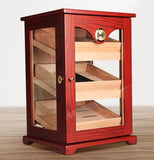 Multiple Wood Temperature Controlled Cigar Humidor Cabinets