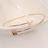 Women's Metal Arrow Bangle