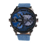 Oulm 3548 Men's  Big Round Dial Watch