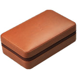 Leather Travel Cigar case with built-in Humidor