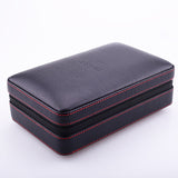Leather Travel Cigar case with built-in Humidor