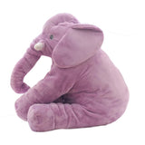 Colorful Giant Stuffed Elephant Pillow