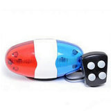 New 4 Bell Bicycle Horn  w/ 6 LED Lights